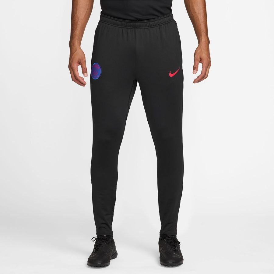 Paris Saint Germain Training Trousers Dri-FIT Strike 3rd - Black/Hyper Royal/Global Red - Men's-SoccerKits Hub | Buy Soccer Jerseys Online